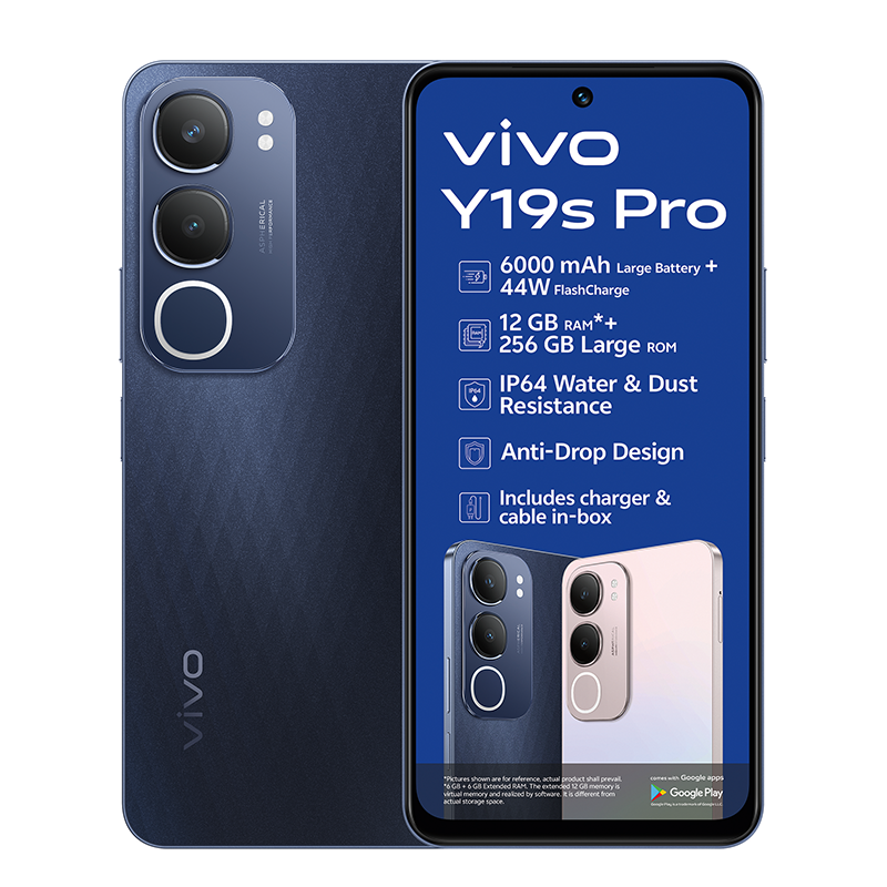 VIVO Y19s Black 6+128